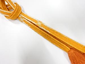 正絹　撚り房　手組帯締め